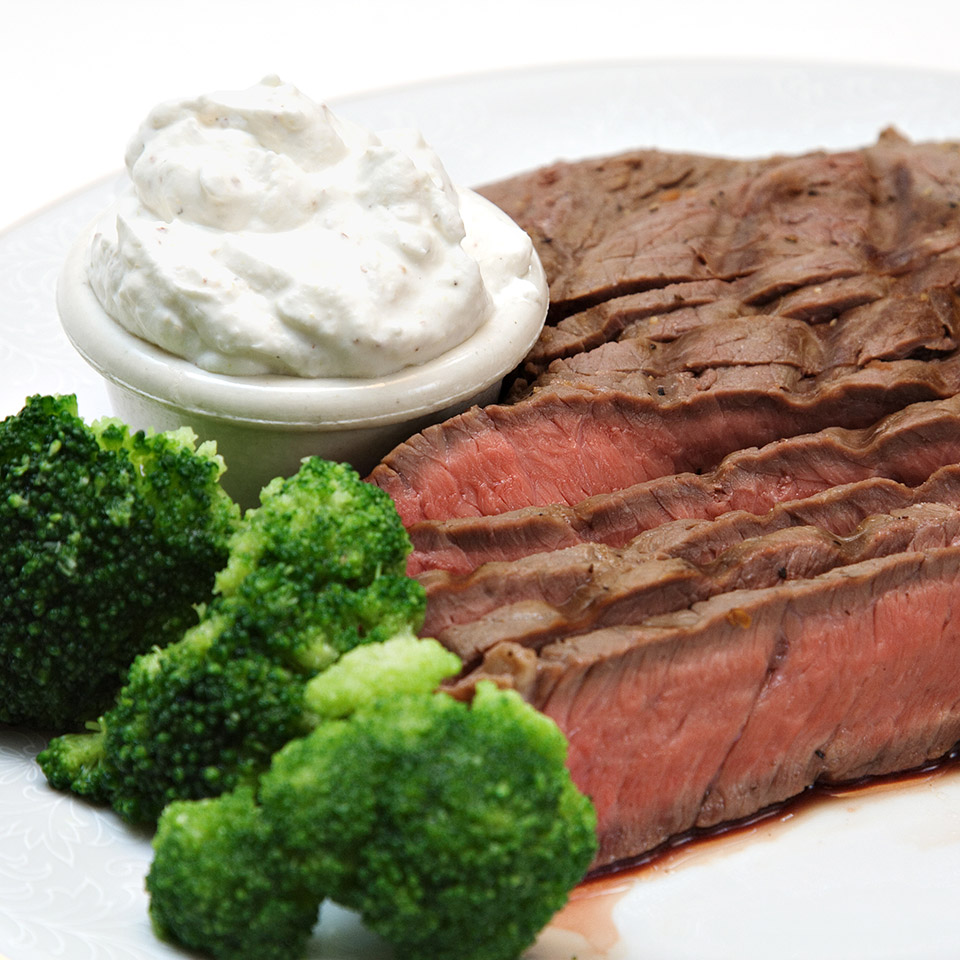 Woeber's Mustard Company Recipes Steaks with Horseradish