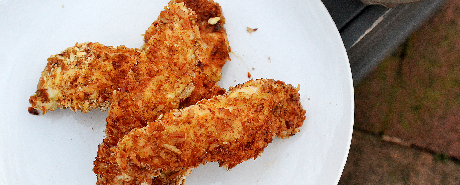 Woeber's Mustard Company - Recipes - Honey Mustard Pretzel Chicken