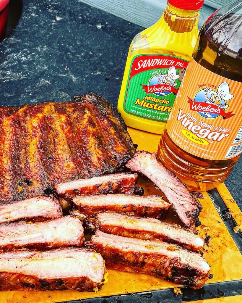 Woeber's Mustard Company Recipes Pork Ribs with Woeber's Jalapeno