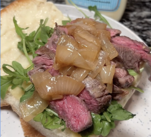 Skirt Steak Sandwich